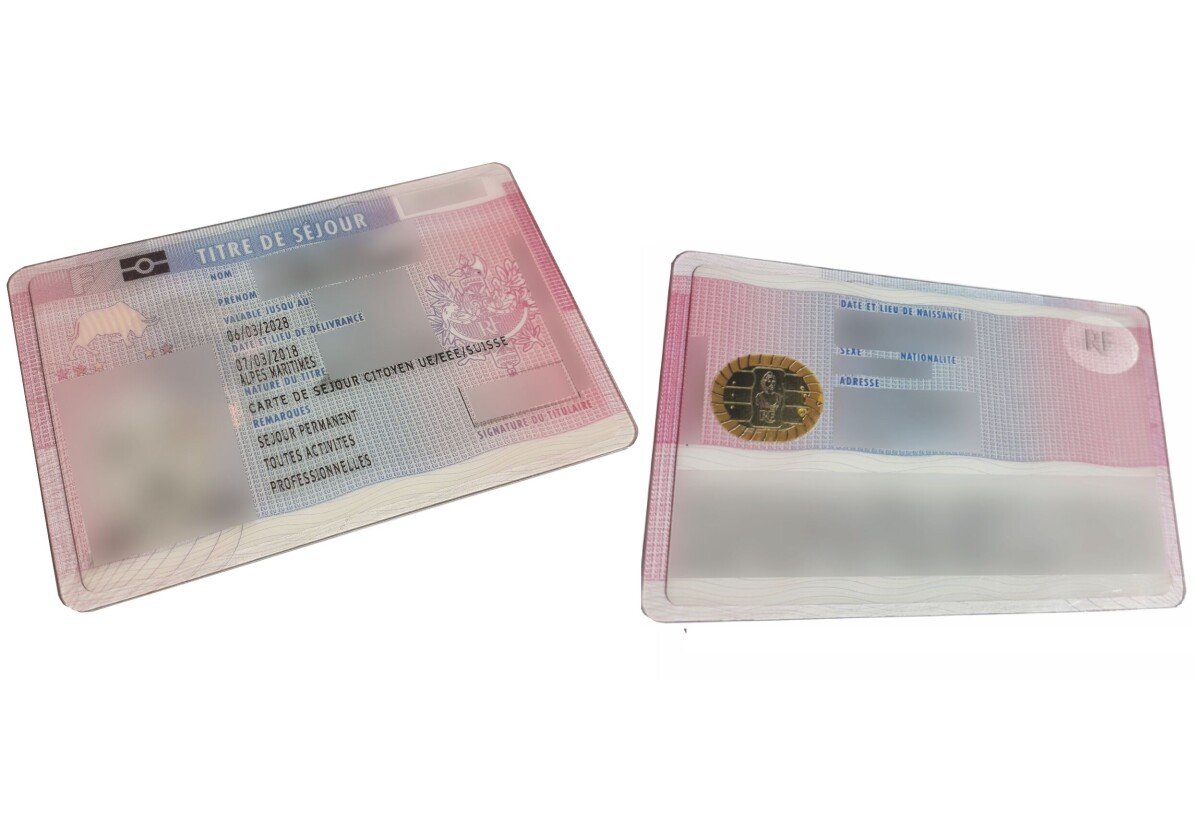 Buy French Titre de Séjour - Residence Permit Card - PassportIDZone French, Titre de Séjour, Residence Permit, Card,