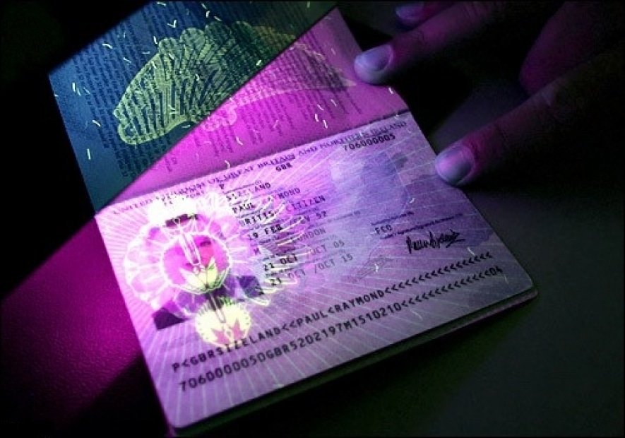 Buy real and fake passport online - Biometric security features