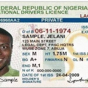 Buy Nigeria Driver License Online - PassportIDZone Buy Nigeria Driver License Online Registered FRSC Driving License Polycarbonate Laser Engraved