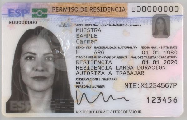 Buy Spain Residence Permit Online - PassportIDZone Buy Spain Residence Permit Online Registered Biometric TIE Card Polycarbonate Laser Engraved