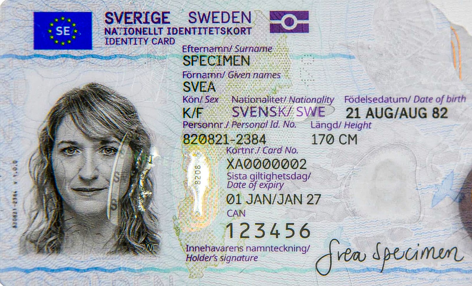 Buy Swedish ID Card Online - PassportIDZone Buy Swedish ID Card Online Registered Nationellt Identitetskort Polisen Polycarbonate