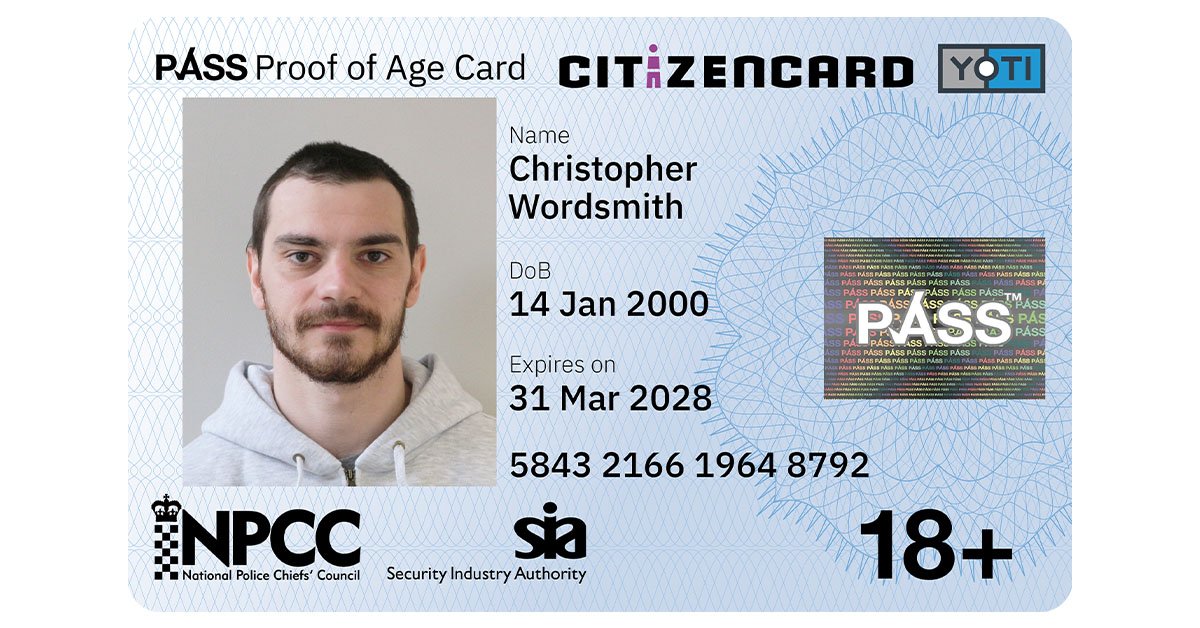 Buy UK ID Card Online - PassportIDZone Buy UK ID Card Online Registered Biometric Identity Card PASS Hologram Polycarbonate